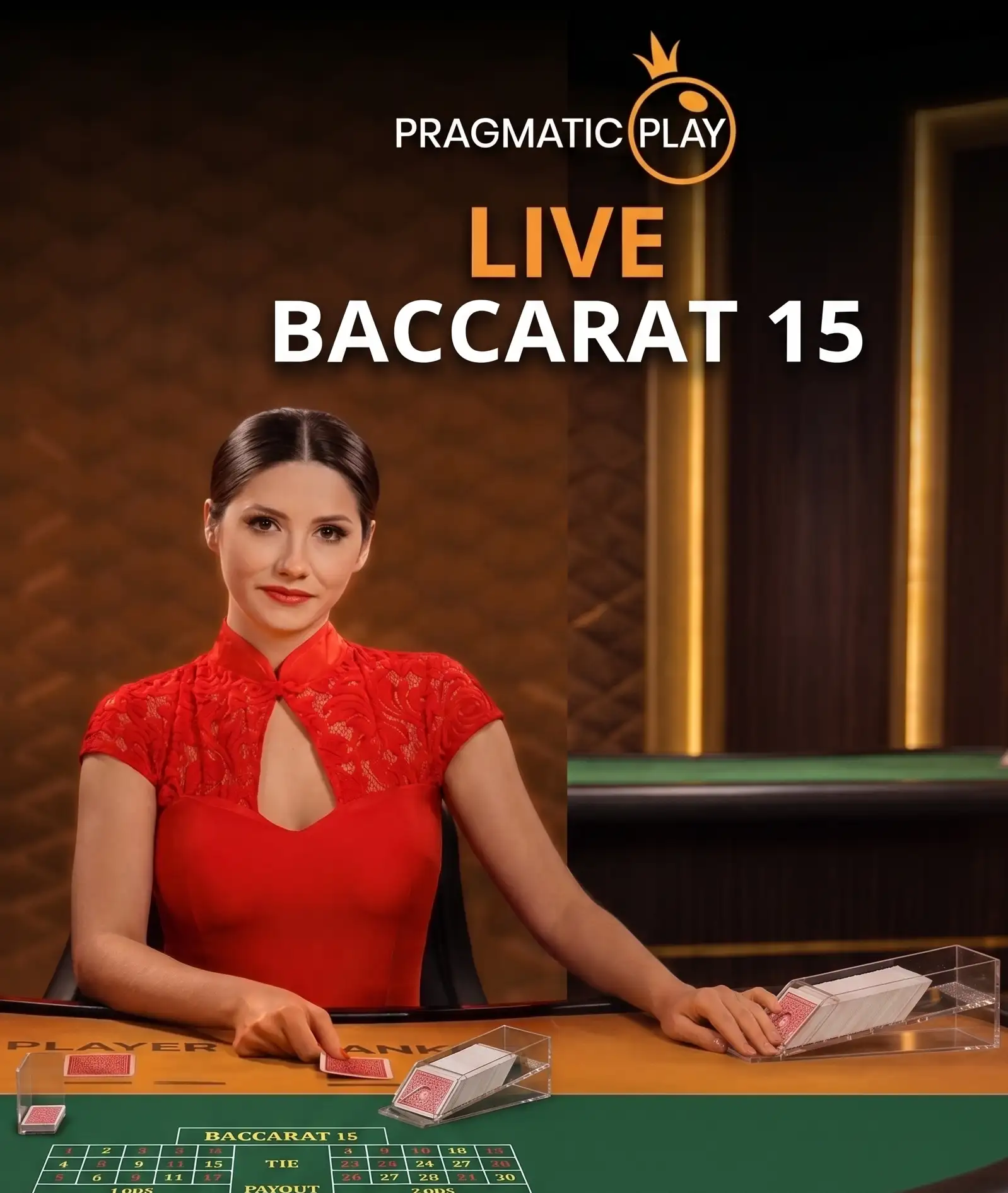 Pragmatic Play Live Baccarat 15 with live dealer