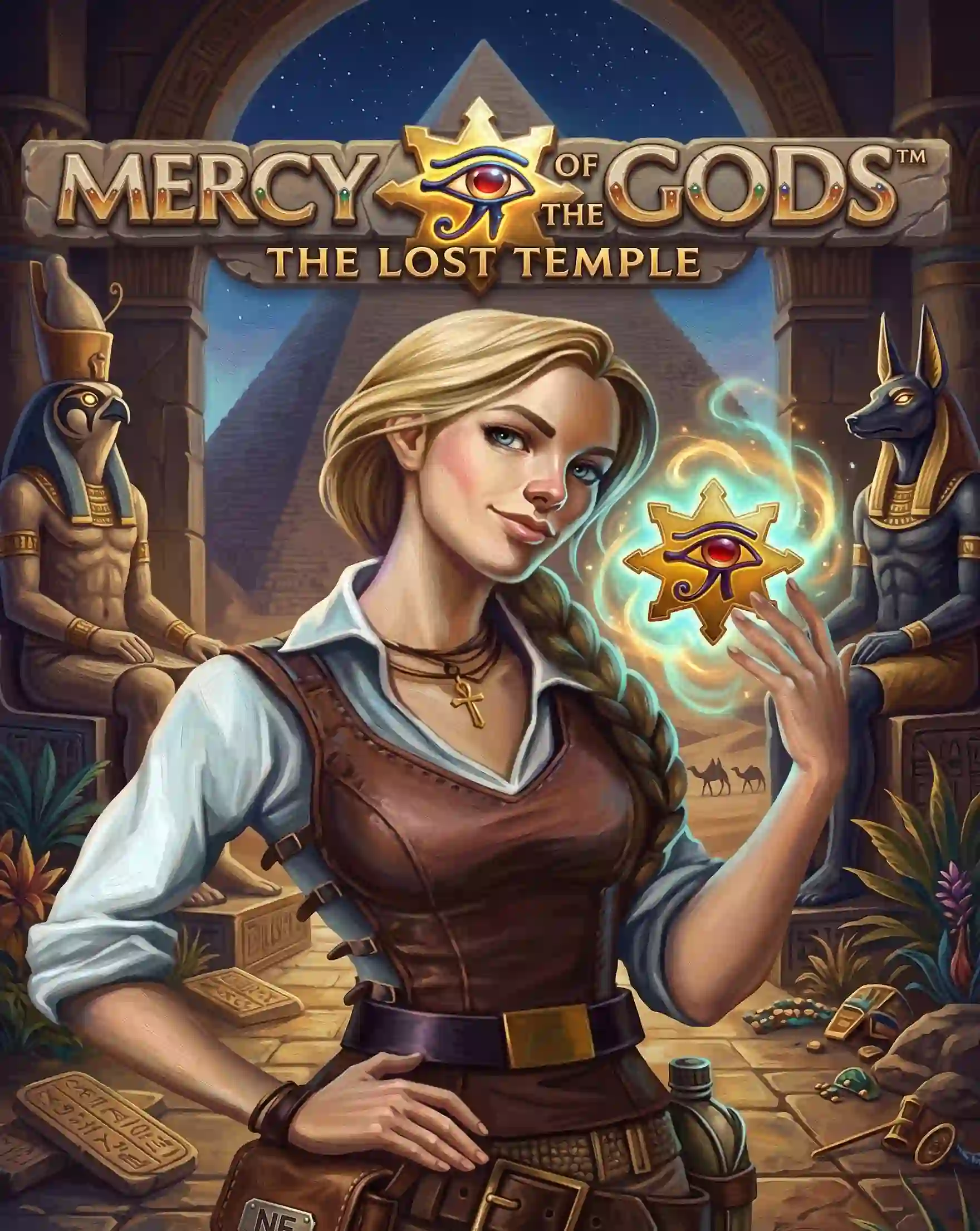 Mercy of the Gods The Lost Temple casino slot cover